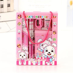 6pcs Stationery Set Coin Wallet Animal Cartoon Awards Christmas Present