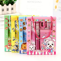 6pcs Stationery Set Coin Wallet Animal Cartoon Awards Christmas Present