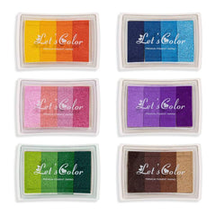 6pcs Rainbow Fingerprint Art Set for Kids