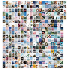 366pcs Morandi Card Scrapbook Paper Junk Kit