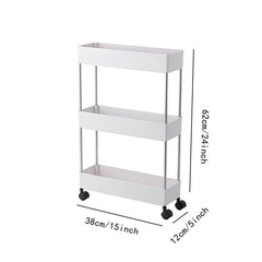 Clip Organizer Mobile Shelves Kitchen Refrigerator Bathroom Living Room