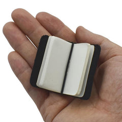 Mini Leather Cover Notebook Portable Travel Journal Memorandum Clasp Writing
