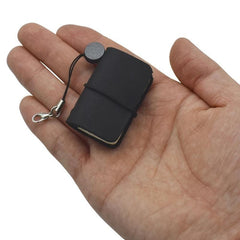Mini Leather Cover Notebook Portable Travel Journal Memorandum Clasp Writing