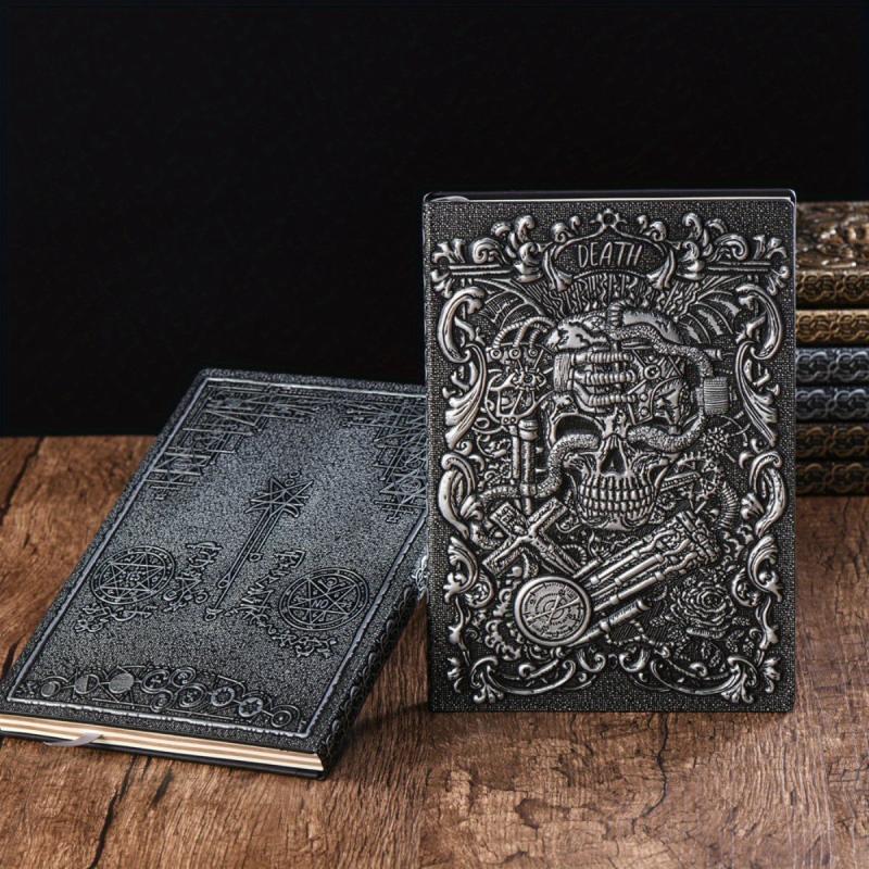 Retro Embossed Tarot Death A5 Notebook Diary Book 100 Sheets