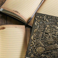 Retro Embossed Tarot Death A5 Notebook Diary Book 100 Sheets