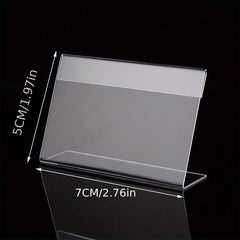 10pcs Acrylic Business Card Display Stand