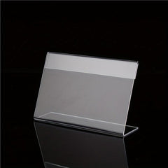 10pcs Acrylic Business Card Display Stand