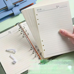 Minimalist Soft Leather Student Diary