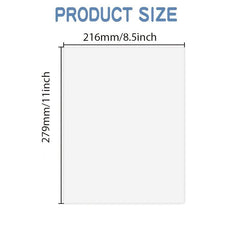 Glossy Inkjet Printable Vinyl Sticker Paper 20 Sheets