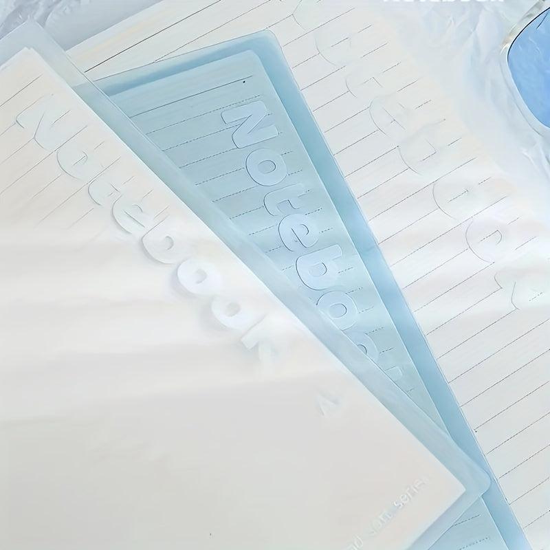 3pcs B5 Soft Shell Frosted Rolling Cover Loose leaf Book