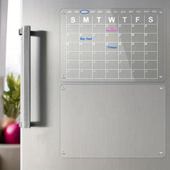 Acrylic Weekly Planner Board Magnetic Dry Erase