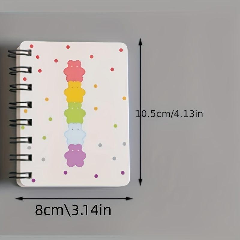 Mini Pocket Coil Notebooks 80 Sheets A7 Ruled Paper