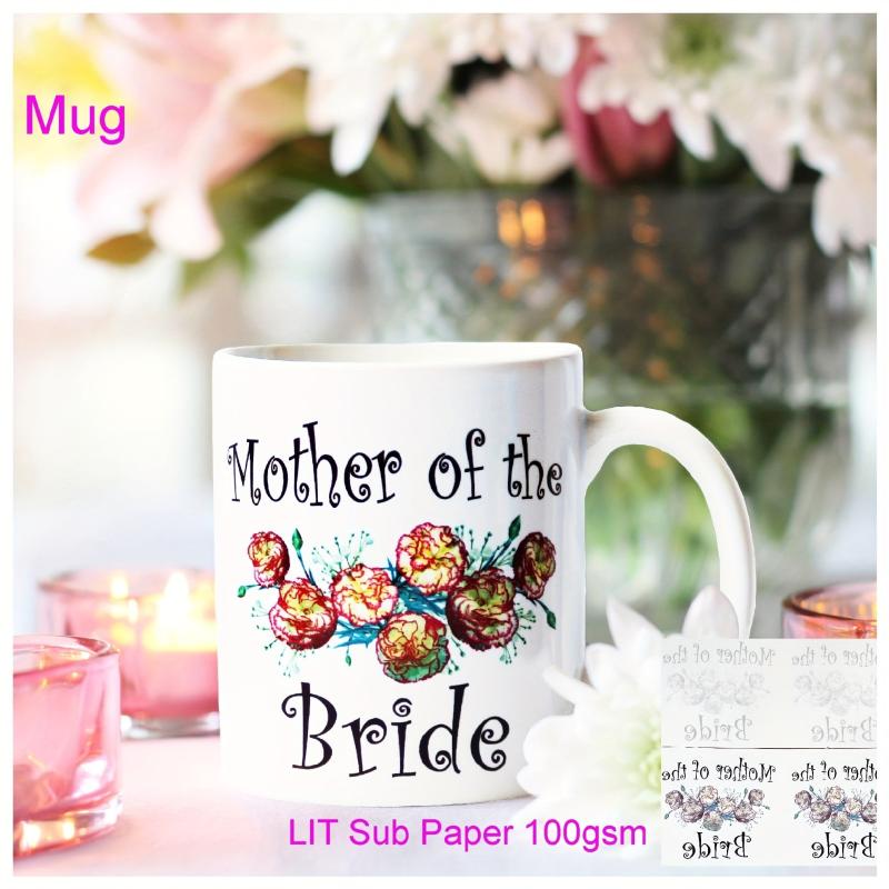 100 Sheets A4 Sublimation Paper for Mugs Tumblers T-shirts
