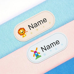 Custom Name Labels for School Uniform Clothes - 50pcs