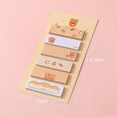 6pcs Cute Cartoon Sticky Notes Set - Add Fun to Your Notes