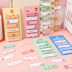 6pcs Cute Cartoon Sticky Notes Set - Add Fun to Your Notes