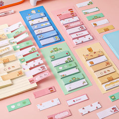 6pcs Cute Cartoon Sticky Notes Set - Add Fun to Your Notes