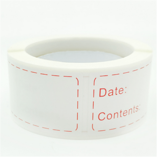 125pcs Removable Freezer Labels Food Storage Stickers Kitchen Accessories