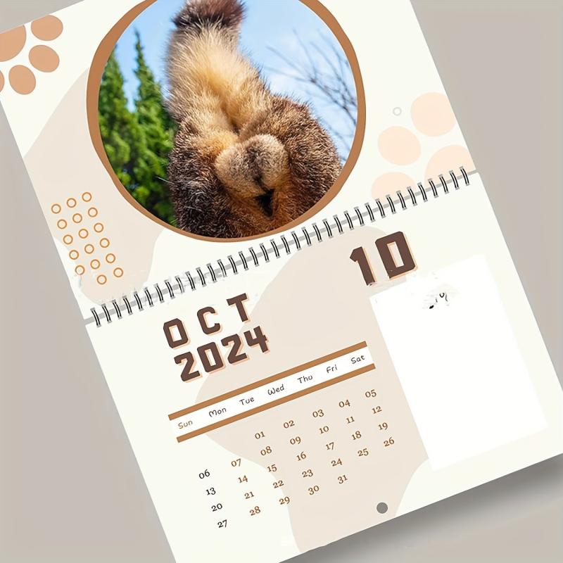Funny Cat Balls Calendar 12-Month