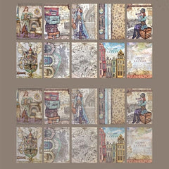 Steam Age Journal Diary Book - Set of 20 Sheets
