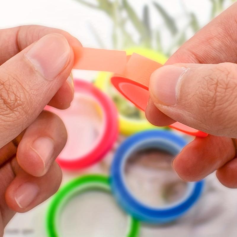 Fluorescent Sticky Notes Roll Tape Style & Correction Stickers