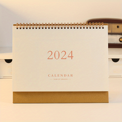 1pc Desk Calendar Stand Up Flip Calendar