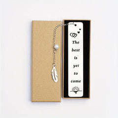 Metal Bookmark Set - Ideal Gift for Friends & Family on Birthdays & Christmas