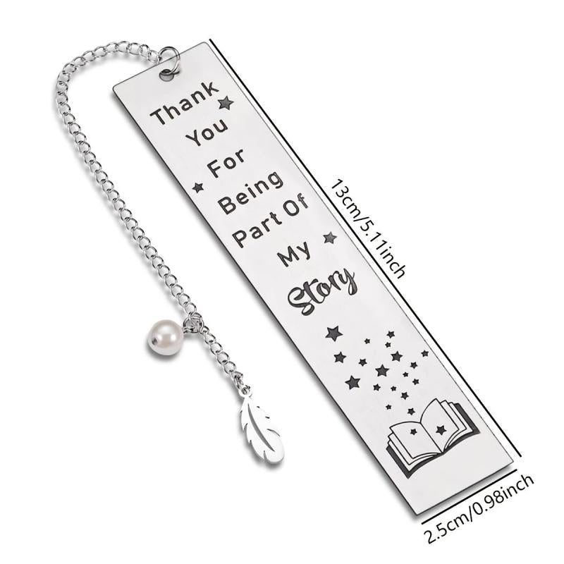 Metal Bookmark Set - Ideal Gift for Friends & Family on Birthdays & Christmas
