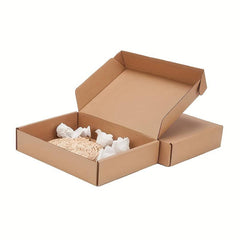 Corrugated Cardboard Mailer Box with Lids for Mailing & Gifting - 10/20pcs