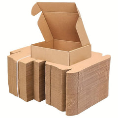 Corrugated Cardboard Mailer Box with Lids for Mailing & Gifting - 10/20pcs
