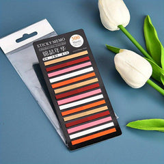 300 Sheets Transparent Highlighter Tape Sticky Tabs Short Strips Page Markers