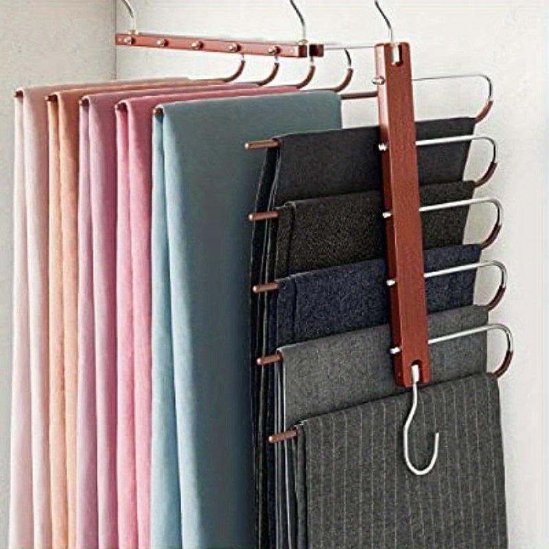 1pc Pants Hangers Space Saving Scarf Hangers