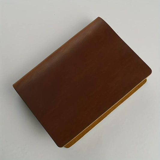 Vintage Leather Note Book 96 Sheets Cowhide Plan Note