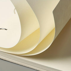 Ring bound Drawing Book Linen Cover 8K16K32K Sketchbook 160g Thick Paper