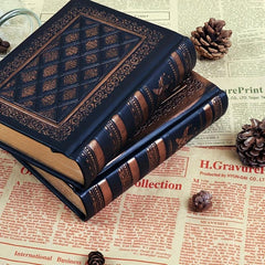 Gospel European American Relief Leather Notebook 3D Retro Thick Sketch