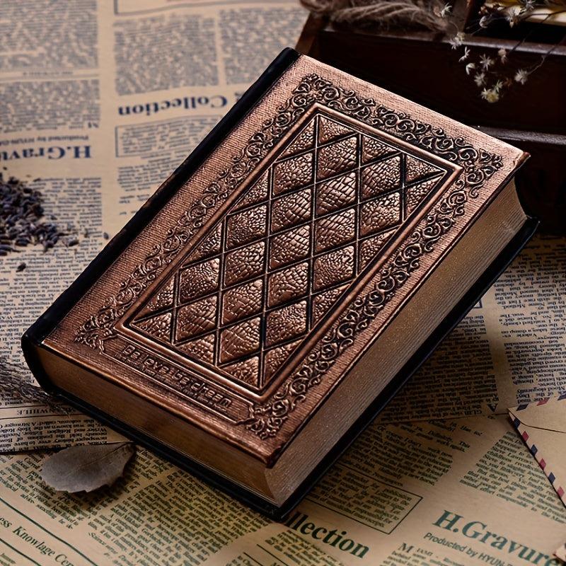Gospel European American Relief Leather Notebook 3D Retro Thick Sketch