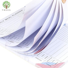 Magnetic Weekly Meal Planner 8x6x5in with 52 Sheets