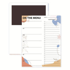 Magnetic Weekly Meal Planner 8x6x5in with 52 Sheets