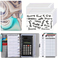 A6 Binder Notebook Budget Binder Zip Envelopes Expense Sheets