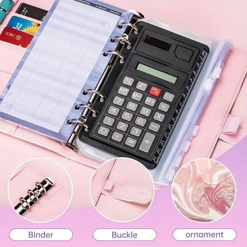 A6 Binder Notebook Budget Binder Zip Envelopes Expense Sheets