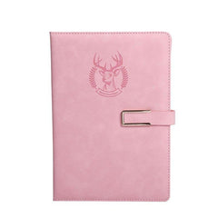 1pc 180 Sheets Leather Notebook B5 College Students Business Journal Diary