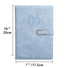 1pc 180 Sheets Leather Notebook B5 College Students Business Journal Diary