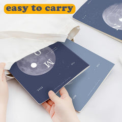 4pcs B5 Student Notebook Moon Planet 72p