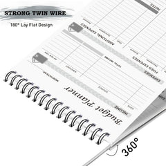 Undated Budget Planner Notepad Tracker Finance Journal A5