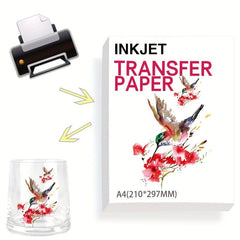 Inkjet Clear Waterslide Decal Paper A4 Size