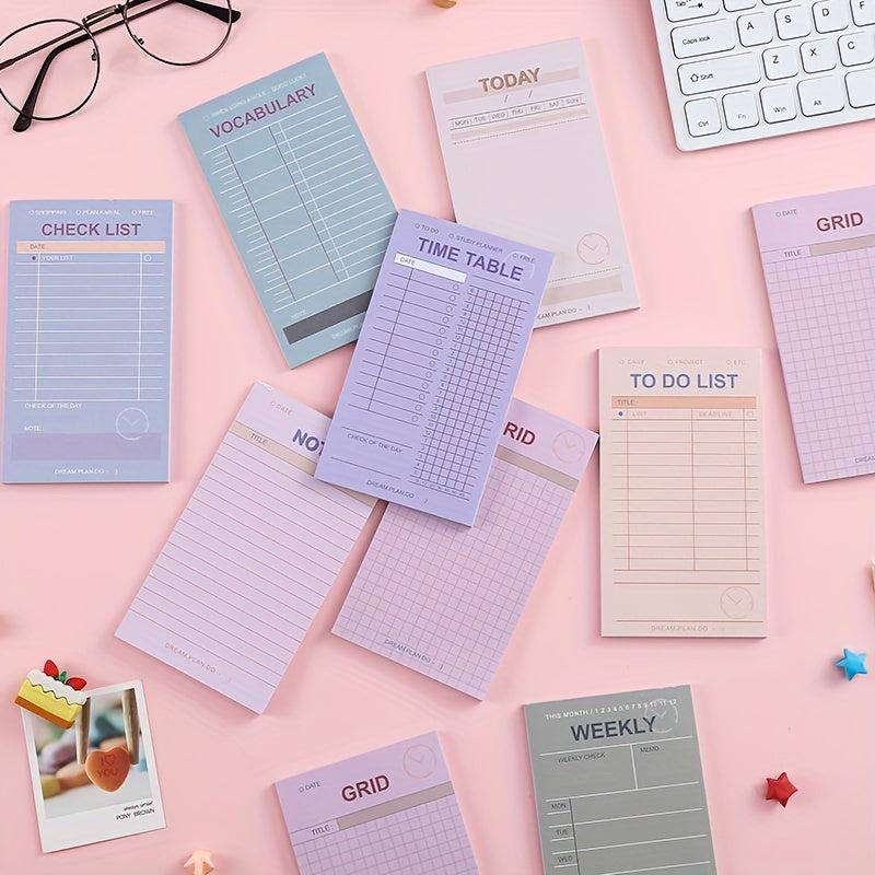 Tearable Non sticky Note Paper 50 Sheets Per Book