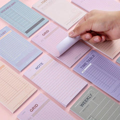 Tearable Non sticky Note Paper 50 Sheets Per Book