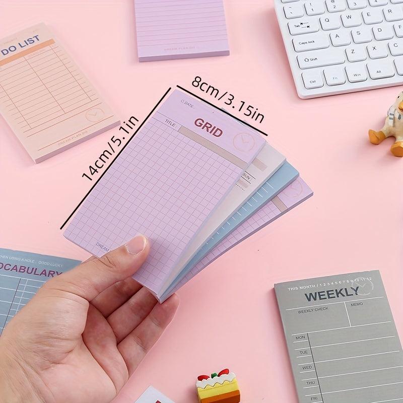 Tearable Non sticky Note Paper 50 Sheets Per Book