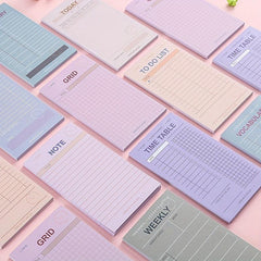 Tearable Non sticky Note Paper 50 Sheets Per Book