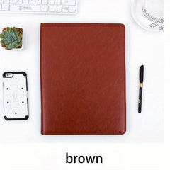 A4 File Folder Data Storage Book Business Manager Folder with Calculator